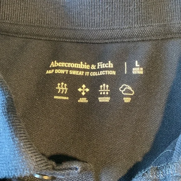 Abercrombie Long Sleeve Polo - Picture 3 of 6